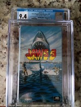 Cgc Graded 9.4 Jaws 3 Vhs - £148.71 GBP