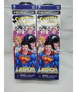 Set Of (2) Heroclix Superman And The Legion Of Super-Heroes Booster Packs - $369.25 MXN
