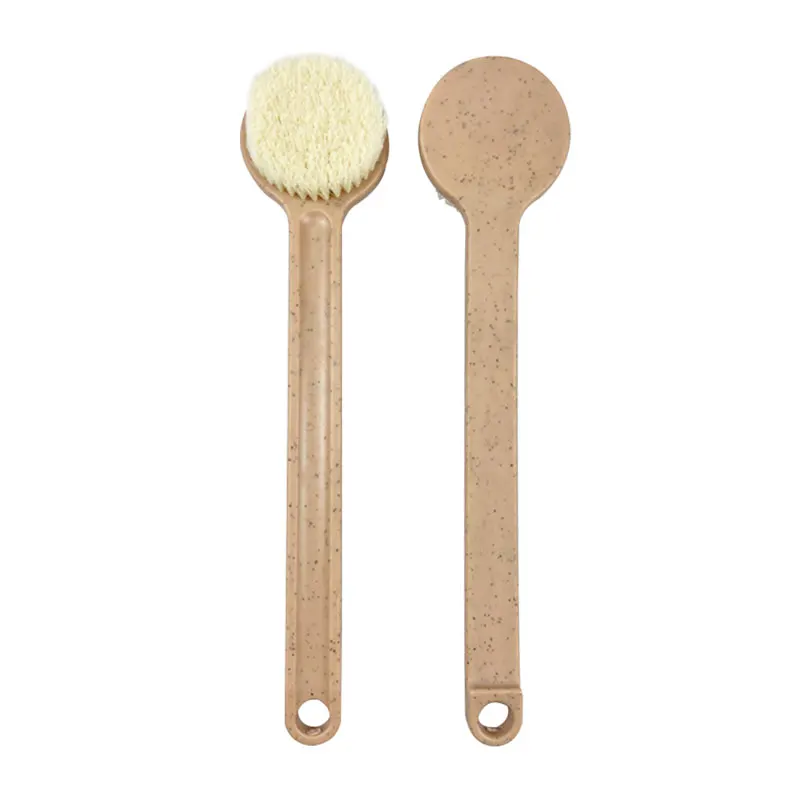 House Home Japanese Eco-friendly Bath Brush Long Handle Exfoliating Scrub Brush  - £19.77 GBP