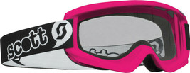 Scott Youth Agent Mini Goggles Pink W/Clear Lens - £15.94 GBP