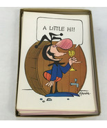 vintage the wizard of ID comic strip  king size note cards with envelopes  - $21.08