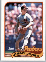 1989 Topps 748 Jimmy Jones  San Diego Padres - £0.77 GBP