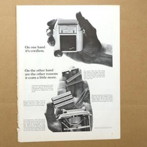 1964 Remington Lektronic II Electric Shaver Print Ad 10.5x13" - $7.20