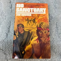 No Sanctuary Military Fiction Paperback Book by Jim Bower St. Martin Press 1987 - £9.72 GBP
