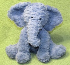 Jellycat Fuddlewuddle Elephant Purple Blue Soft Plush Stuffed Animal Medium Toy - £9.42 GBP