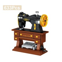 Sewing machine 3D Model Building Blocks Mini Bricks Toys Gift - $72.99