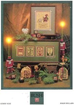 Father Yule [Pamphlet] Sepherds Bush Christmas Cross Stitch Pattern Needlepoint - $8.56