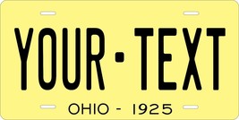 Ohio 1925 License Plate Personalized Custom Car Auto Bike Motorcycle Moped - £8.77 GBP+
