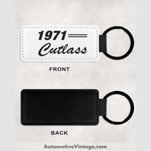 1971 Oldsmobile Cutlass Leather Car Keychain - $14.65