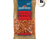 8x Bags Gurley&#39;s Golden Recipe Hot &amp; Spicy Flavor Peanuts | Small Batch ... - $29.57