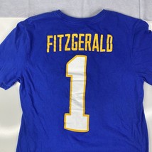 Larry Fitzgerald #1 PITT Panthers Nike T-Shirt Jersey Univ. of Pittsburgh Mens S - £17.98 GBP