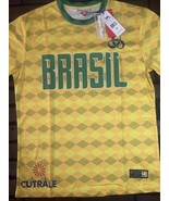 Brasilien 1990 Welt Tasse National Team Headgear Classics Fußball Trikot... - $81.47 CAD