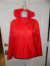 Nike Golf  Red Full Zip Jacket W/ Hood Size M Women&#39;s EUC - £28.70 GBP