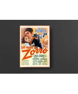 The Mark of Zorro Movie Poster (1940) - £11.61 GBP+