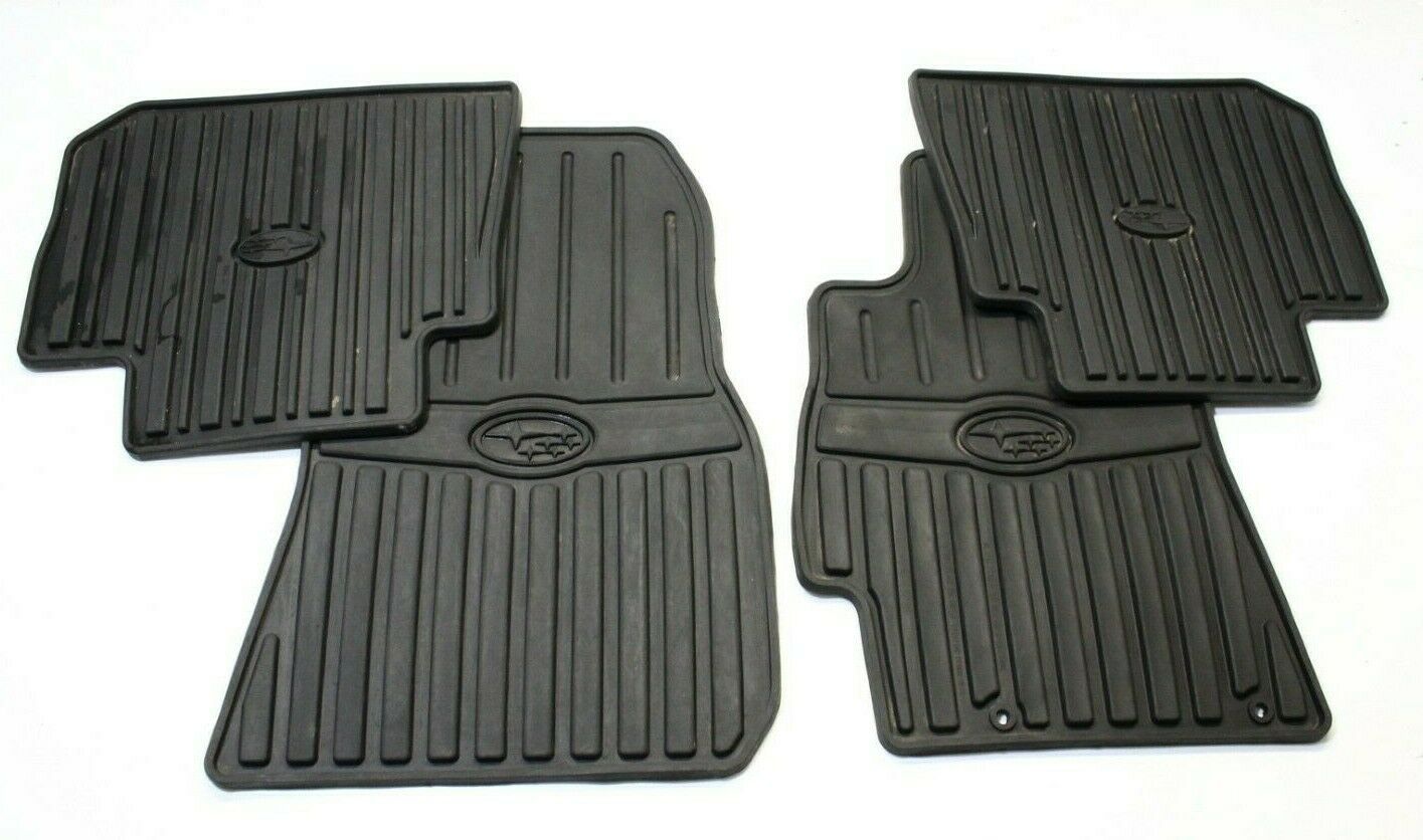Primary image for 2010-2014 SUBARU LEGACY OUTBACK ALL WEATHER RUBBER FLOOR MAT SET P3142
