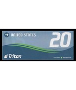 Test note - Triton $20, TRIT-201 used to calibrate ATM machines - UNC - $1.36 CAD