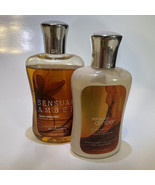 Bath &amp; Body Works Signature Collection Sensual Amber Shower Gel/Body Lotion - $67.38 CAD