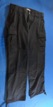 5.11 511 TACTICAL SERIES MILITARY BDU BLACK MULTIPOCKET CARGO PANTS WOME... - $29.30