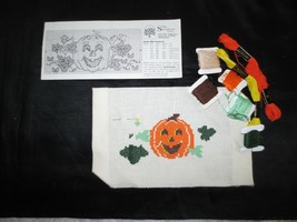 The Sweetheart Tree JACK-OH!-LANTERN Counted Cross Stitch KIT - Started - £9.59 GBP