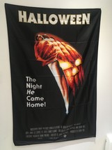 HALLOWEEN Classic Horror Movie Poster Flag Banner Wall Tapestry 3 x 4 Feet - $28.66