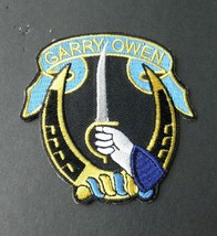 Us Army Garry Owen 7TH Regiment Cavalry Us Army Embroidered Patch 2.85 Inches - £4.53 GBP