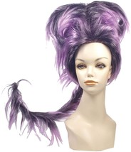 Lacey Wigs Hair Sculpture Black/Purple Costume Wig - £77.62 GBP