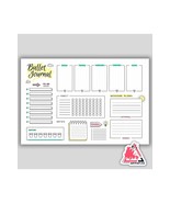 Bullet Journal To-do List Daily To-Do-Goals Notebook 21*29cm 50 Sheets - $14.42 CAD