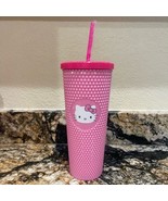 Pink Hello Kitty Studded Tumbler Valentine&#39;s Travel Cup - $47.52 CAD