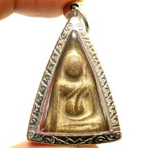 PHRA NANGPHAYA THAI ANTIQUE REAL POWERFUL TOP 5 BENJAPAKEE BUDDHA AMULET... - £308.73 GBP