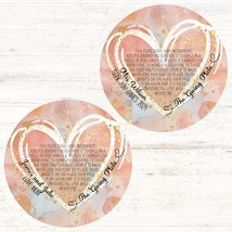Personalised Heart, The Giving Plate, Dinner Plate Set of Two - $72.60