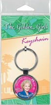 The Golden Girls Rose As They Say In St Olaf Photo Round Metal Key Chain... - £3.91 GBP