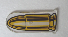 Dirty Harry Pinball Machine Promo Plastic Bullet Shaped Original 2 3/4&quot; - £5.94 GBP