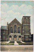 Postcard Knox Presbyterian Church Toronto Ontario 3 Ring Cancel - £7.95 GBP