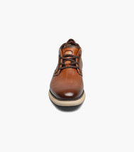 Stacy Adams Eastmont Plain Toe Elastic Lace Chukka Boot Cognac 25748-221 image 6