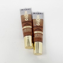Lot Of 2 Milani Glow Hydrating Skin Tint 410 Dark To Deep NEW Sealed - $12.73