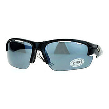 UV 400 Protección Gafas de Sol Hombre Borde Medio SPORTS Tiras Marco Ven... - £7.73 GBP