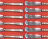 Craftsman by Towle Sterling Silver Butter Spreaders HH paddle Set 12pcs ... - £279.67 GBP