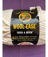 Lion Brand Wool Ease Thick &amp; Quick - Super Bulky weight Yarn color 99 Fi... - £3.71 GBP