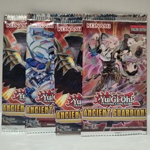 YuGiOh Ancient Guardians 4 Booster Packs New Sealed First Edition - £8.37 GBP