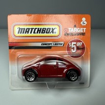 Matchbox Concept 1 Beetle Red Short Card Target Exclusive - $2.47