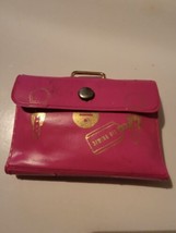 Vintage Sewing Kit Travel Wallet Pink Case VTG Retro - £19.37 GBP