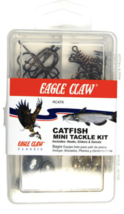 Eagle Claw Ready to Fish Catfish Mini Tackle Kit, 54 Pieces - $10.95