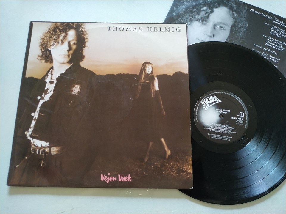 Thomas Helmig Vejen Vaek 1988 Genlp 167 First Press - LP vinyl 12 &quot; VG/V... - $28.10