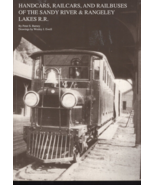 Handcars, Railcars, and Railbuses of the Sandy River &amp; Rangeley Lake - £29.73 GBP
