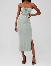 Runaway The Label jodi midi dress in SAGE - £39.72 GBP