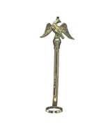 Eagle Brass Wall Mounted Decorative Candle Light Holder Sconce 2008  13&quot;... - £29.37 GBP