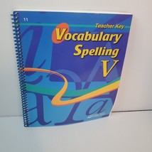 A Beka Teacher Key Vocabulary Spelling V Language Series Homeschool Grad... - £5.94 GBP