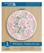 Leisure Arts Wild Angelica 6 Inch Embroidery Kit 56810 - $16.39 CAD