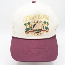 Vintage Cayman Isole 1990&#39;s Cappello Regolabile Snapback - £31.67 GBP