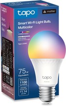 Tapo Tp-Link Smart Light Bulbs, 1100 Lumens High Brightness(75W, A19 E26... - $31.93